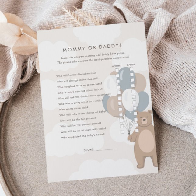 Wir können schon warten | Neutrales Mommy oder Dad Begleitkarte (Von Creator hochgeladen)