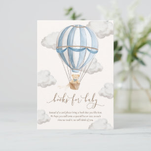 Wir können Teddy Bärenbücher auf Babykarte warten Einladung