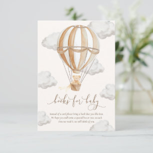 Wir können Teddy Bärenbücher auf Babykarte warten Einladung