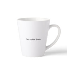 Wir kriegen das hin - Mug Quirky Herz Latte Tasse