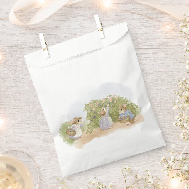 Wir laden euch zu einer Kinderparty-Geschenktüte e Geschenktütchen (Ausgeschnitten)