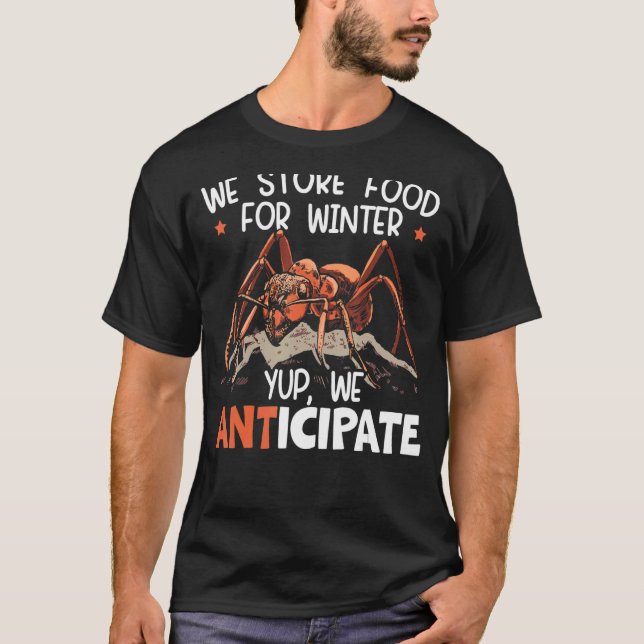Wir lagern Lebensmittel für den Winter Yup, wir er T-Shirt (Vorderseite)