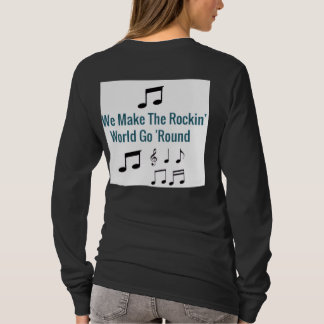 Wir lassen die Rockin World rundherum gehen T-Shir T-Shirt
