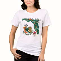 Wir laufen Florida Football Fan Gameday Grafik