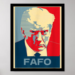 Wir leben in einer Gesellschaft, in der Trump Mugs Poster