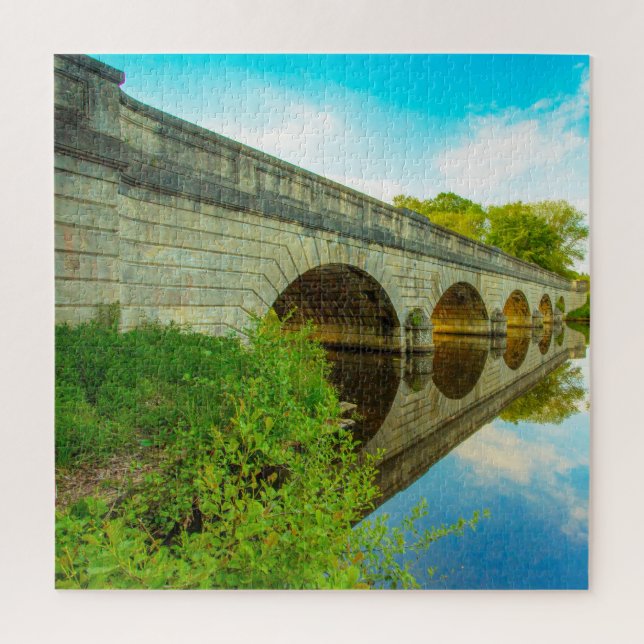 Wir Liebe 5 Arch Bridge Virginia Puzzle (Vertikal)
