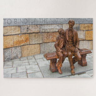 Wir Liebe Abraham Licoln Virginia Puzzle