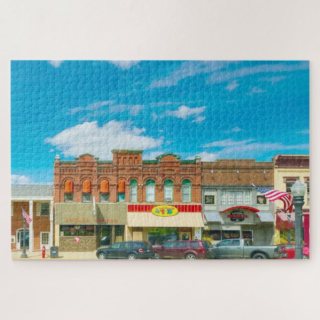 Wir Liebe Baraboo Wisconsin. Puzzle (Horizontal)