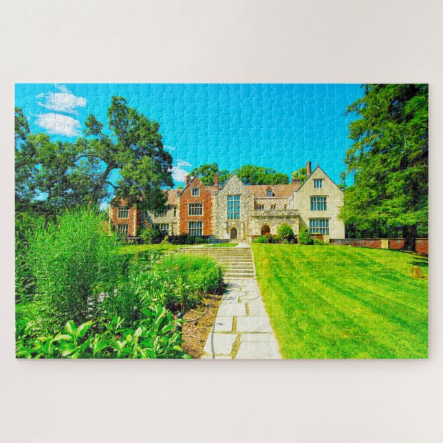 Wir Liebe Benton Landkreis Iowa. Puzzle (Horizontal)