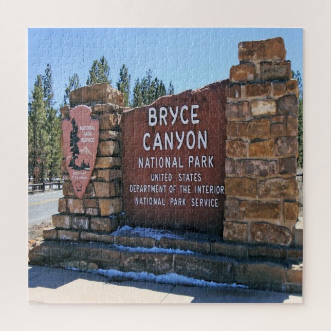 Wir Liebe Bryce Canyon Utah Puzzle (Vertikal)