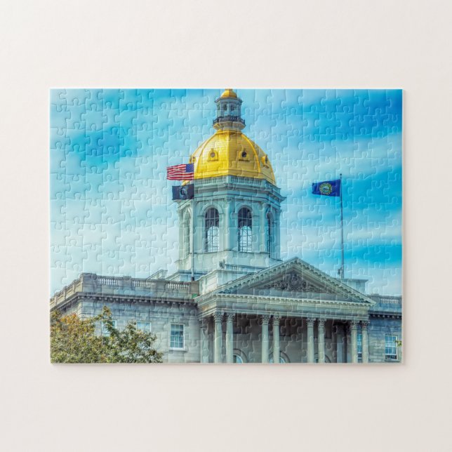 Wir Liebe Concord New Hampshire Puzzle (Horizontal)