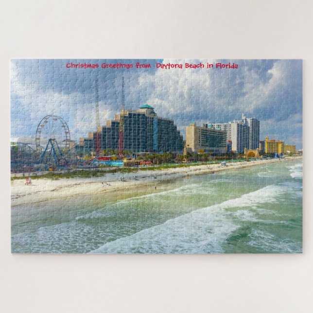 Wir Liebe Daytona Beach in Florida Jigsaw Puzzle (Horizontal)
