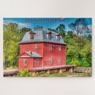 Wir Liebe des Big Otter Mill Virginia Jigsaw Puzzl Puzzle