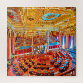 Wir Liebe Des Moines Iowa. Jigsaw Puzzle