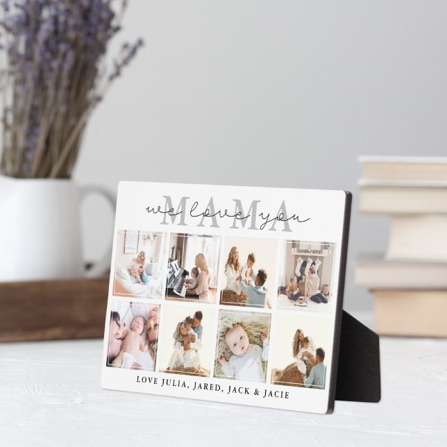 Wir Liebe dich, Mama Plaque Fotoplatte (Von Creator hochgeladen)