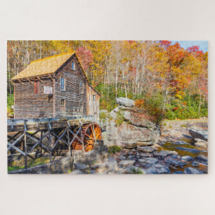 Wir Liebe die Grist Mills Virginia. Puzzle