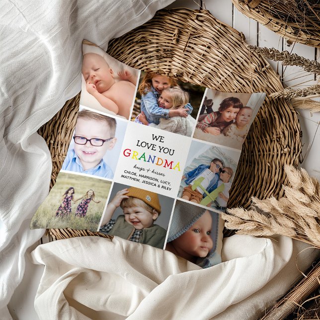 "Wir Liebe du" Großfoto Collage Keepake Kissen (Von Creator hochgeladen)