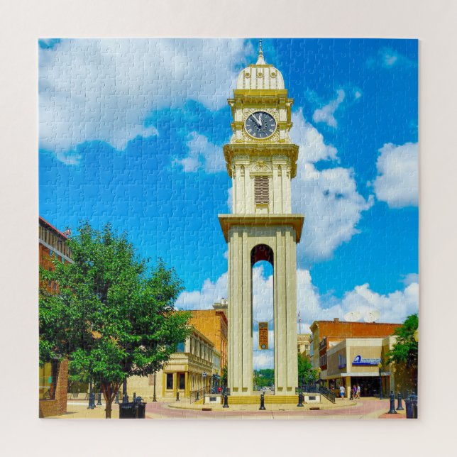 Wir Liebe Dubuque in Iowa. Puzzle (Vertikal)