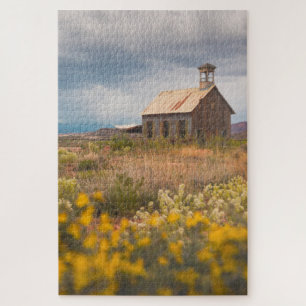 Wir Liebe Eine alte Kirche in Utah Jigsaw Puzzle