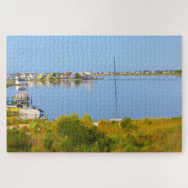 Wir Liebe Fenwick Island Delaware Puzzle (Horizontal)