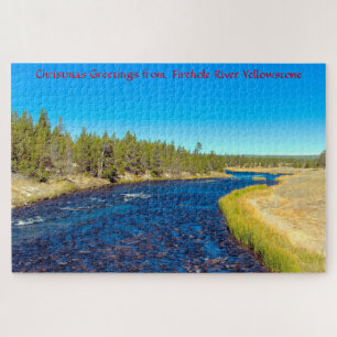 Wir Liebe Firehole River Yellowstone Jigsaw Puzzle