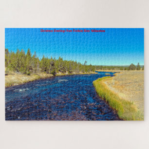 Wir Liebe Firehole River Yellowstone Jigsaw Puzzle