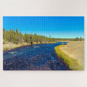 Wir Liebe Firehole River Yellowstone Puzzle