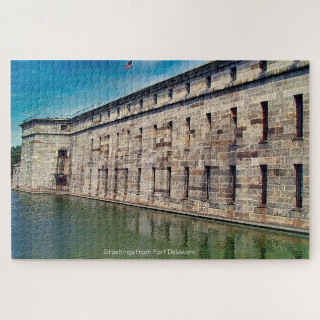 Wir Liebe Fort Delaware Jigsaw Puzzle (Horizontal)