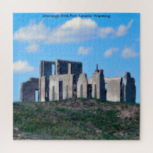 Wir Liebe Fort Laramie Wyoming. Jigsaw Puzzle