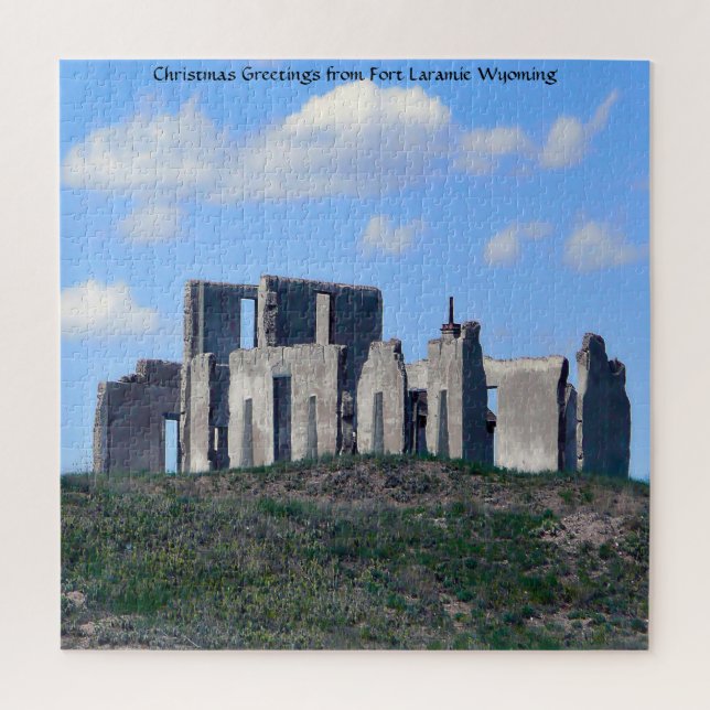 Wir Liebe Fort Laramie Wyoming. Jigsaw Puzzle (Vertikal)