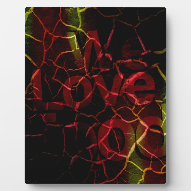 Wir Liebe Fotoplatte (Vorderseite)