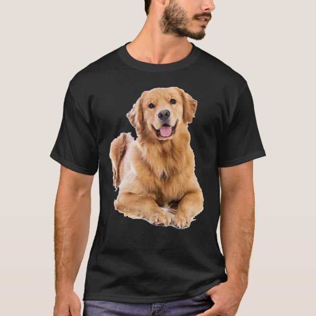 Wir Liebe Golden Retriever 627 T-Shirt (Vorderseite)