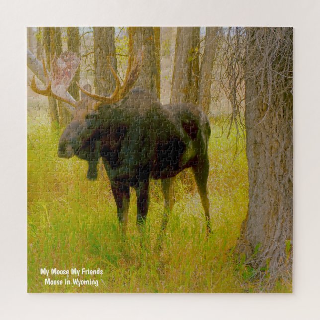 Wir Liebe haben Wyoming vermasselt. Jigsaw Puzzle (Vertikal)