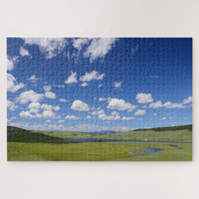 Wir Liebe Hayden Valley Yellowstone Puzzle (Horizontal)