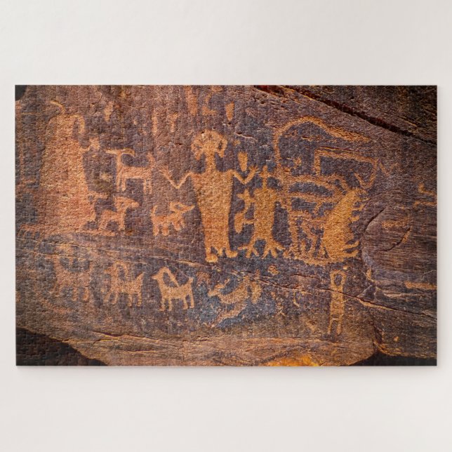 Wir Liebe Indian Art Utah Puzzle (Horizontal)