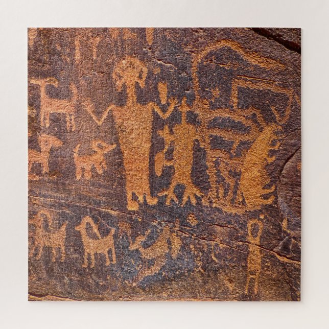 Wir Liebe Indian Art Utah Puzzle (Vertikal)