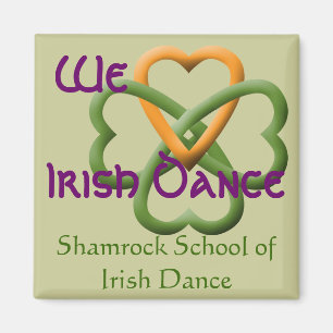Wir Liebe Irish Dance Magnet
