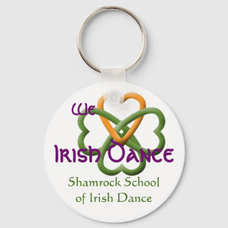 Wir Liebe Irish Dance Schlüsselanhänger