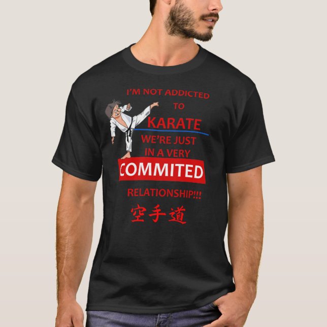 Wir Liebe KARATE! HINZUGEFÜGT! T-Shirt (Vorderseite)