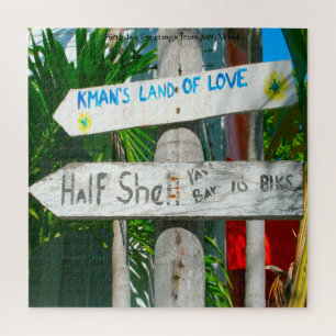 Wir Liebe Key West in Florida Jigsaw Puzzle