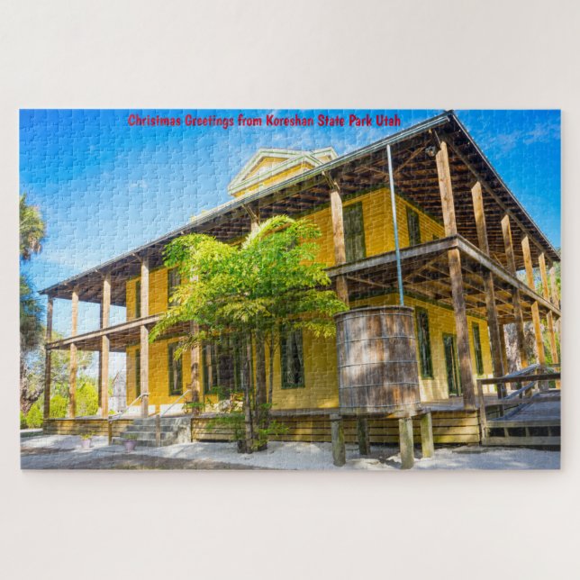 Wir Liebe Koreshan Staat Park Utah Jigsaw Puzzle (Horizontal)