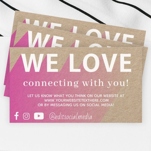 Wir Liebe Kundenkarte Visitenkarte (Von Creator hochgeladen)