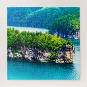 Wir Liebe Lake Summersville Virginia Puzzle