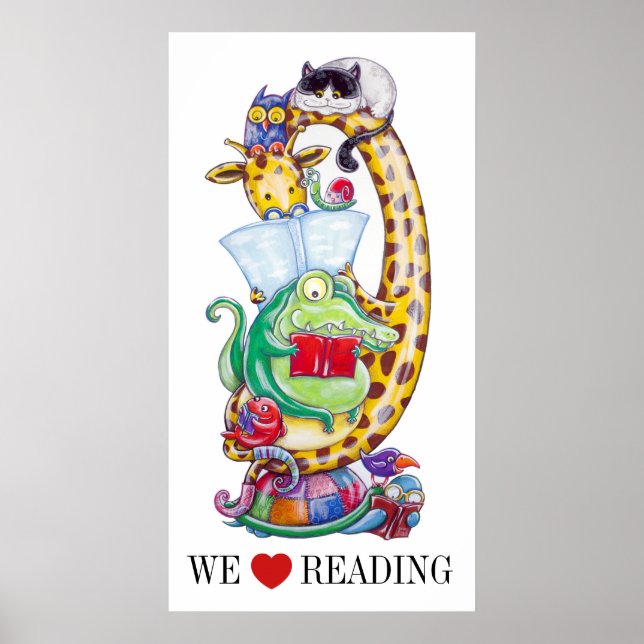 Wir Liebe lesen ! Poster (Vorne)