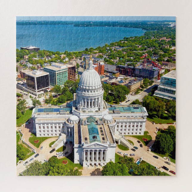 Wir Liebe Madison Wisconsin. Puzzle (Vertikal)
