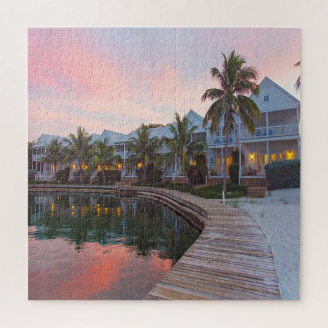 Wir Liebe Marathon Quay Florida Puzzle (Vertikal)