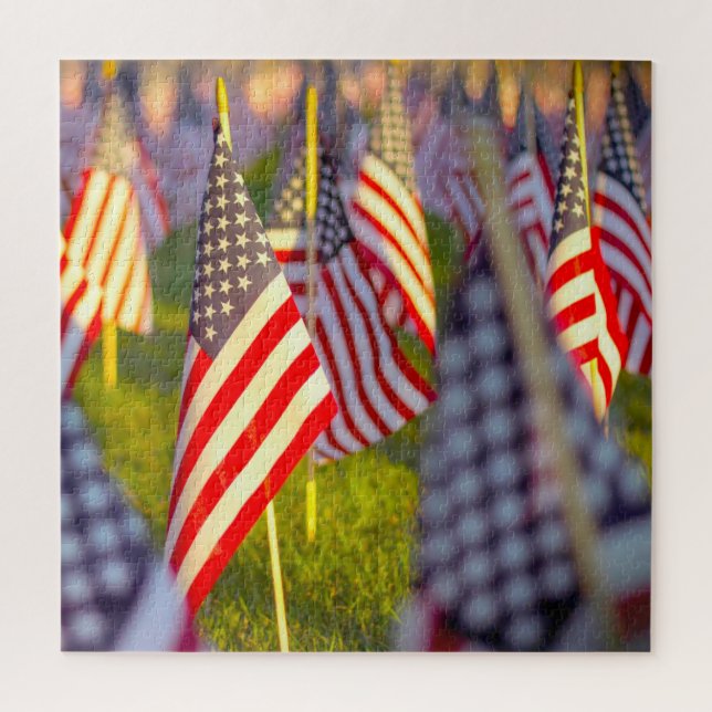 Wir Liebe Memorial Park in Iowa. Puzzle (Vertikal)