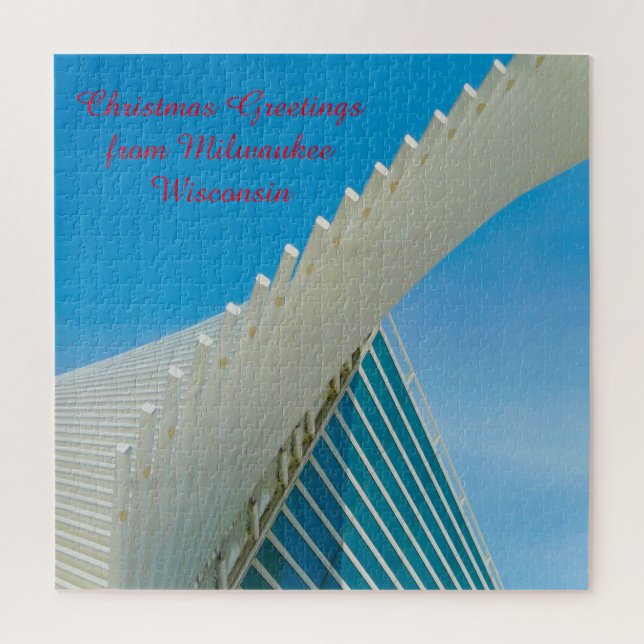 Wir Liebe Milwaukee Wisconsin.  Puzzle (Vertikal)