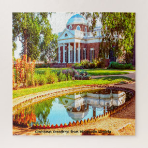 Wir Liebe Monticello Virginia Jigsaw Puzzle