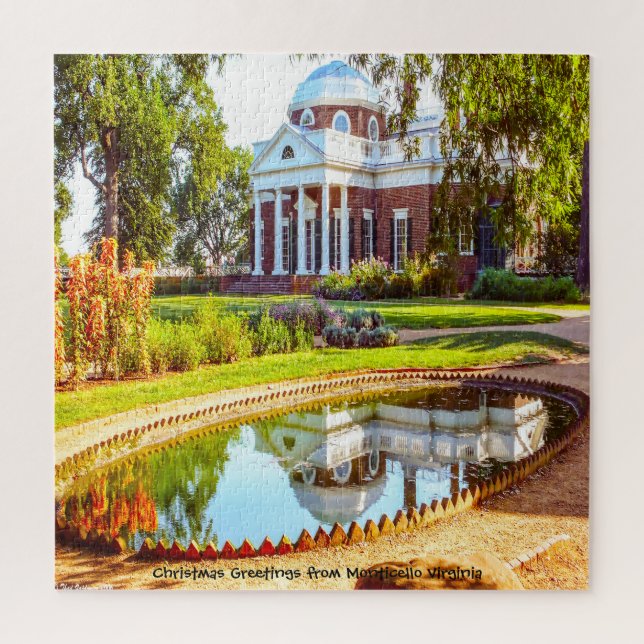 Wir Liebe Monticello Virginia Jigsaw Puzzle (Vertikal)